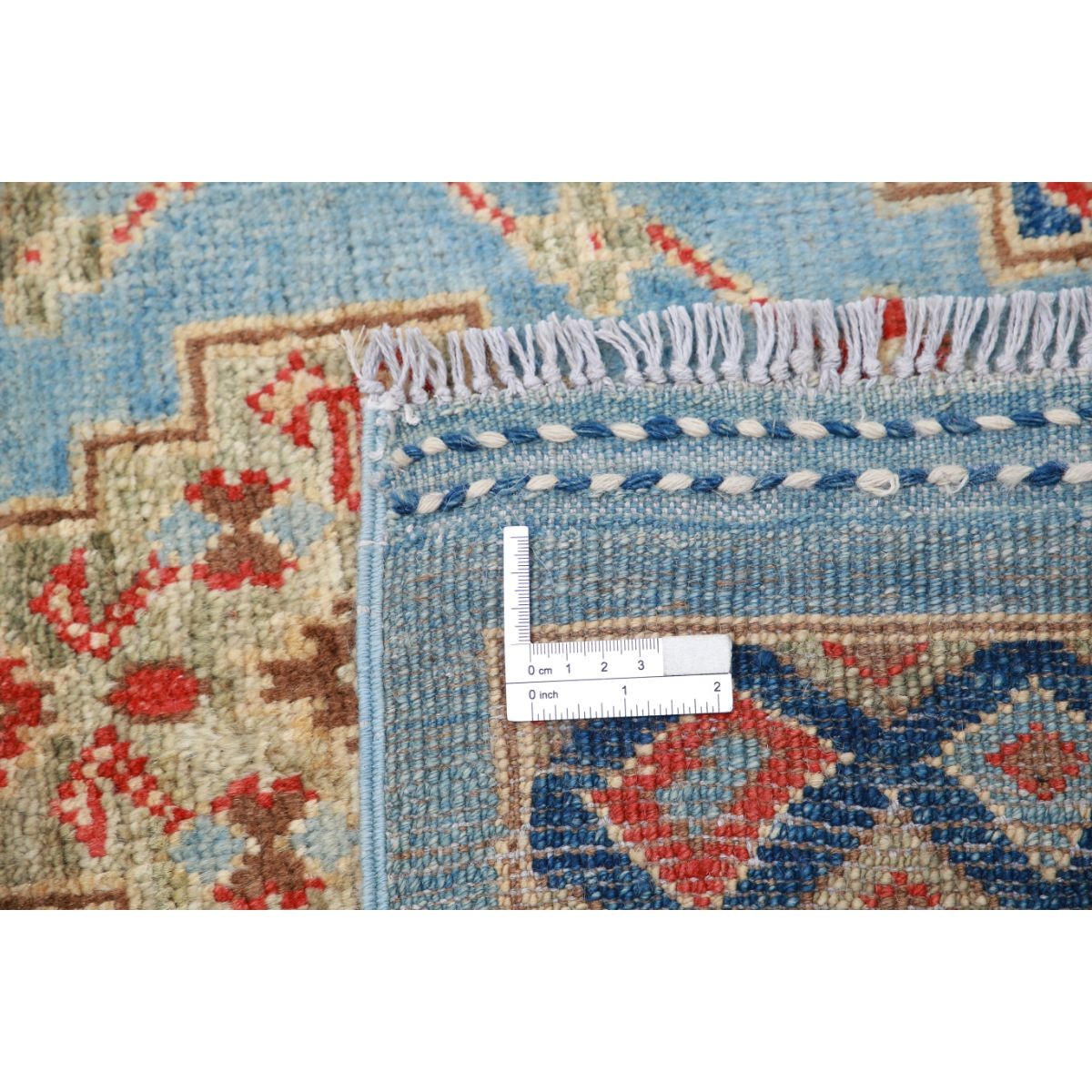 Revival 8x11 Handmade Double Knotted Washable Wool Rug - Colorful