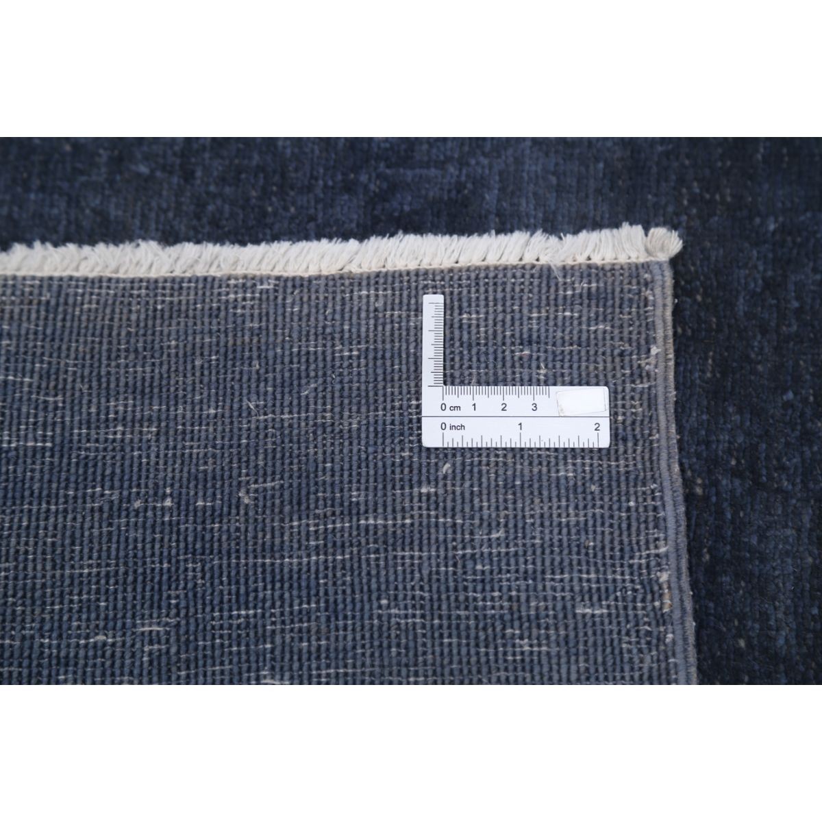 Overdye 3x6 Handmade Double Knotted Washable Wool Rug - Monochormatic