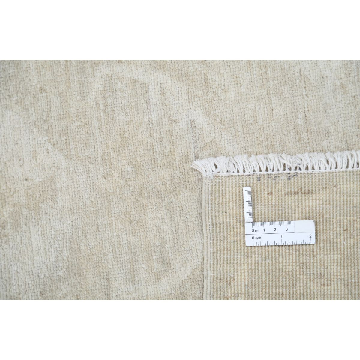 Serenity 3x6 Handmade Double Knotted Washable Wool Rug - Soft Hues