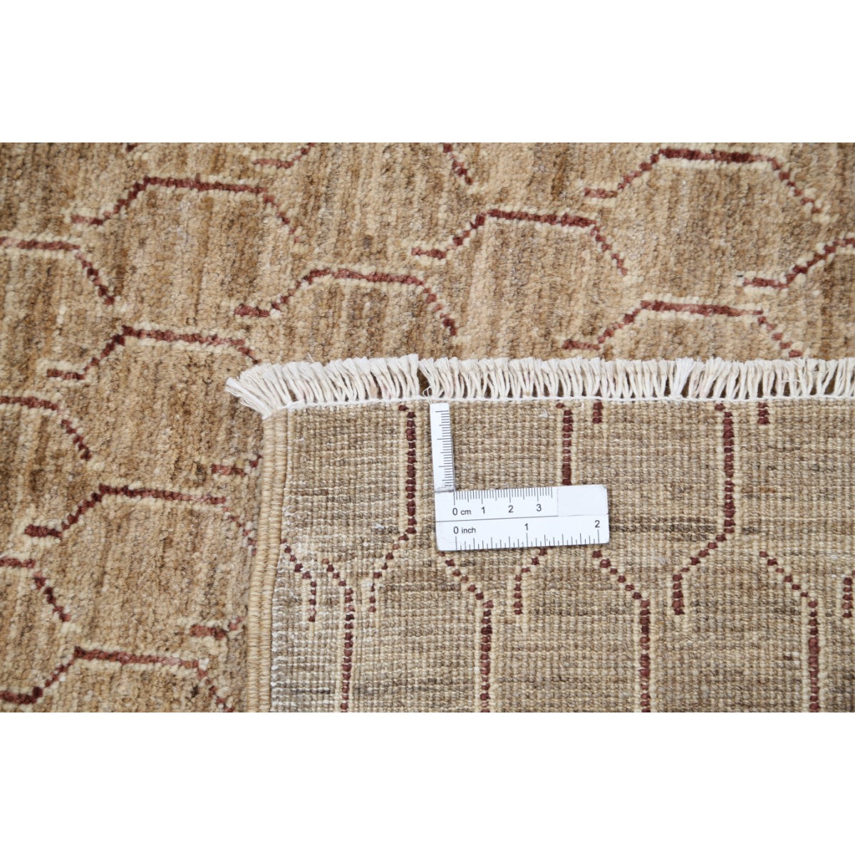 Modcar 5x6 Handmade Double Knotted Washable Wool Rug - Colorful