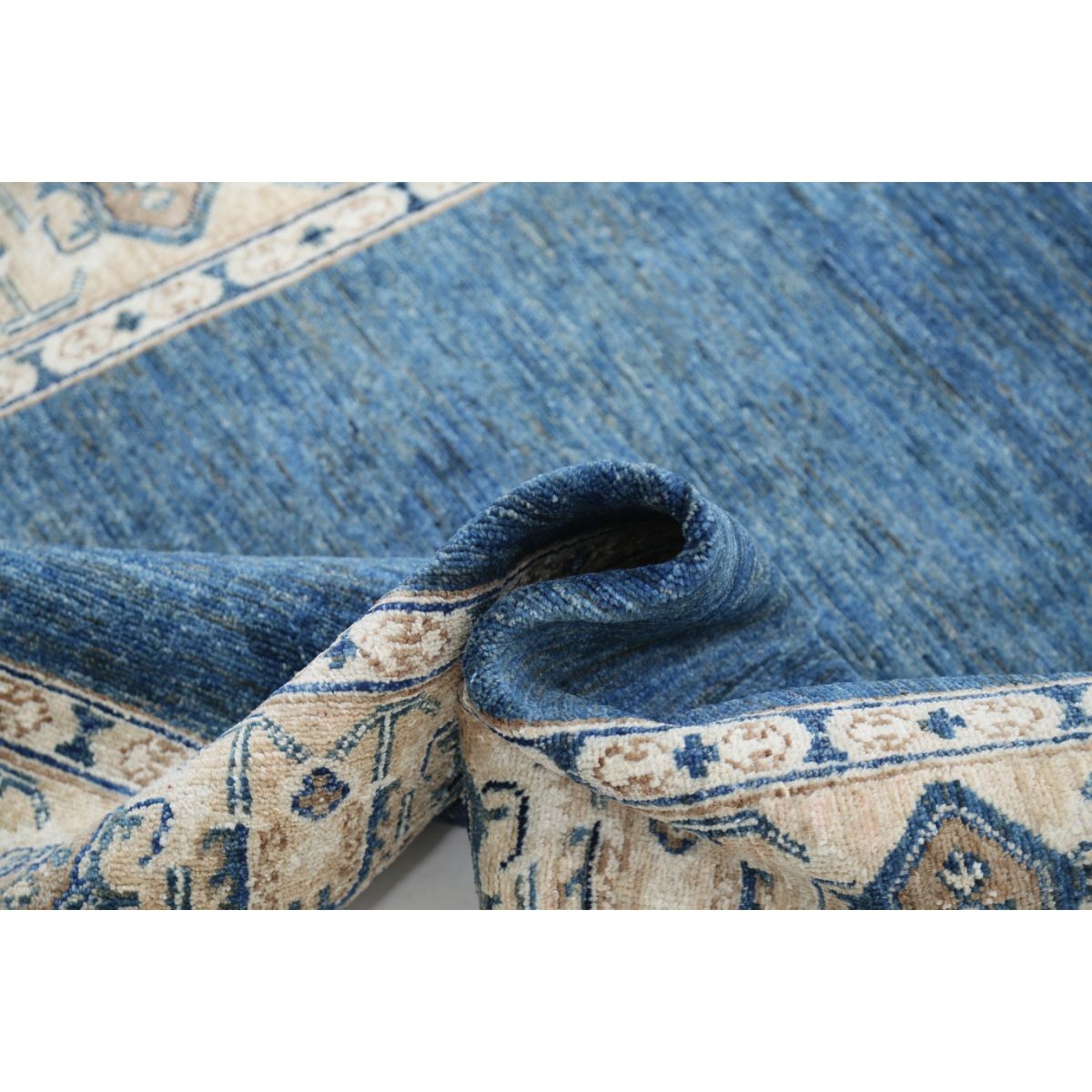 Ziegler 5x6 Handmade Double Knotted Washable Wool Rug - Colorful