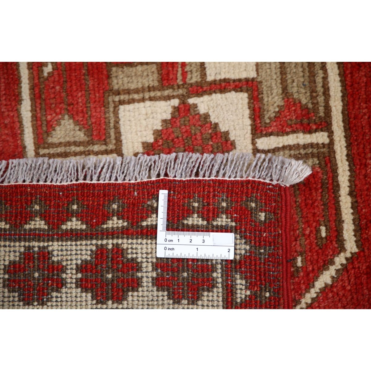 Revival 5x7 Handmade Double Knotted Washable Wool Rug - Colorful