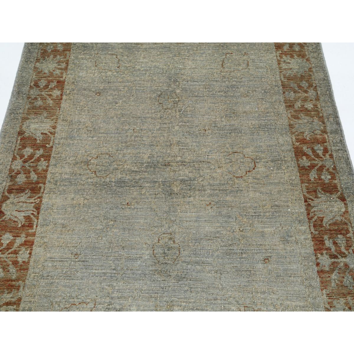 Overdye 4x6 Handmade Double Knotted Washable Wool Rug - Monochormatic