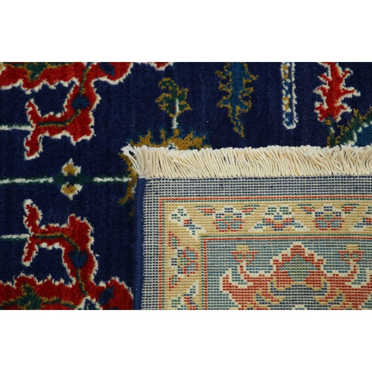 Gulshan-4'0" 4x6 Machine-Made Washable Wool Rug - Colorful