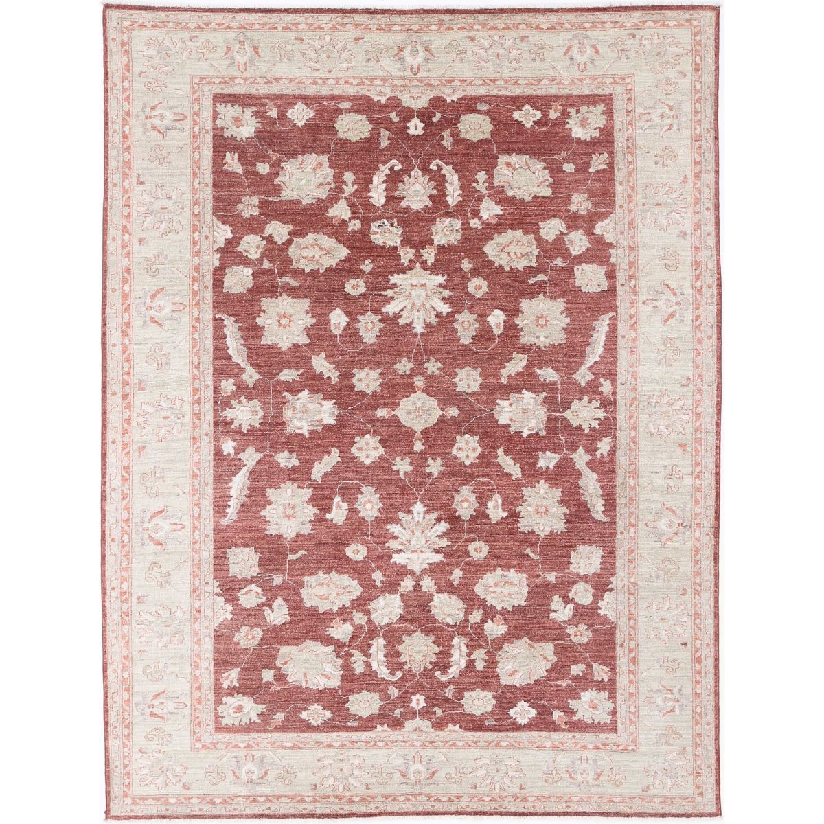 Ziegler 7x10 Handmade Double Knotted Washable Wool Rug - Colorful
