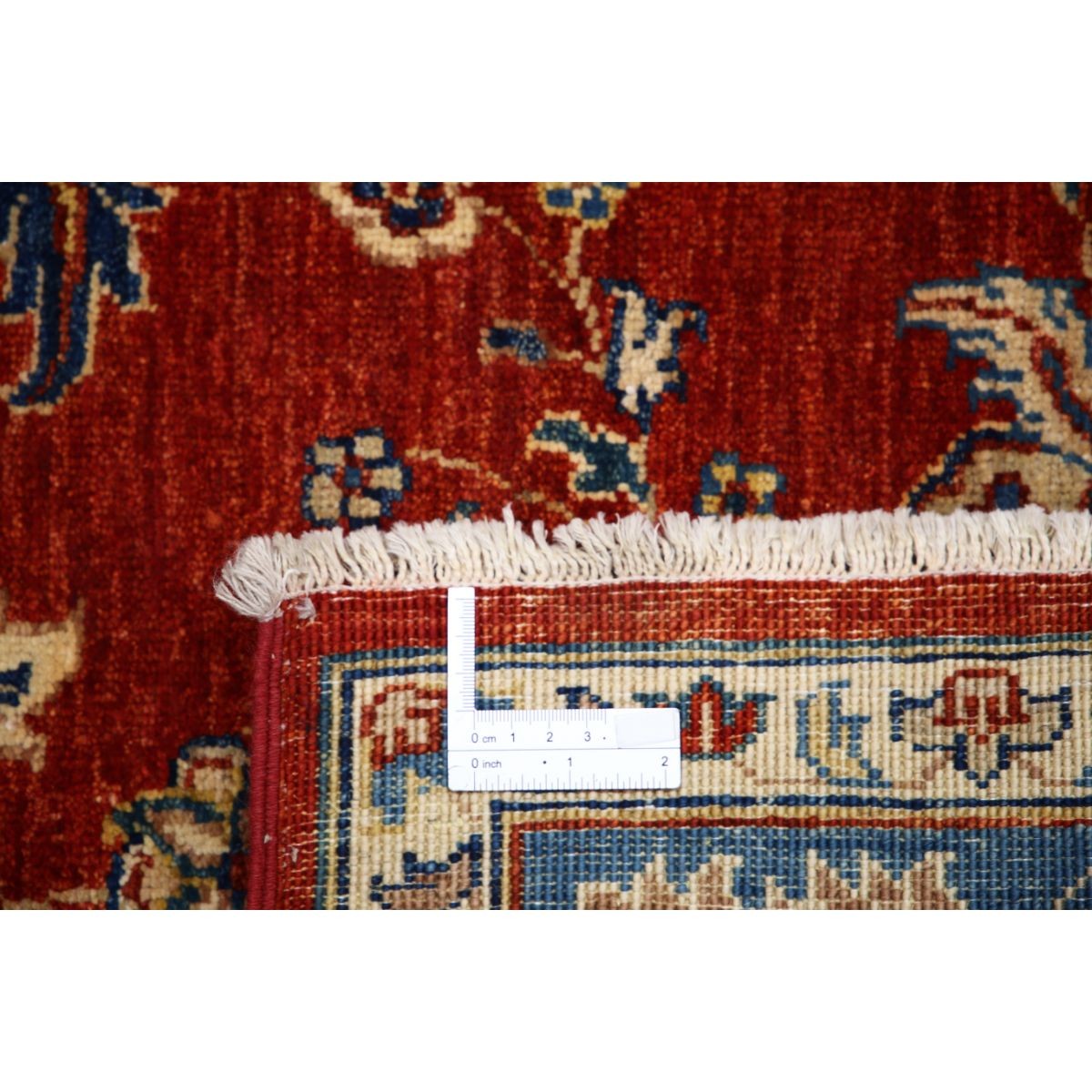 Ziegler 5x6 Handmade Double Knotted Washable Wool Rug - Colorful
