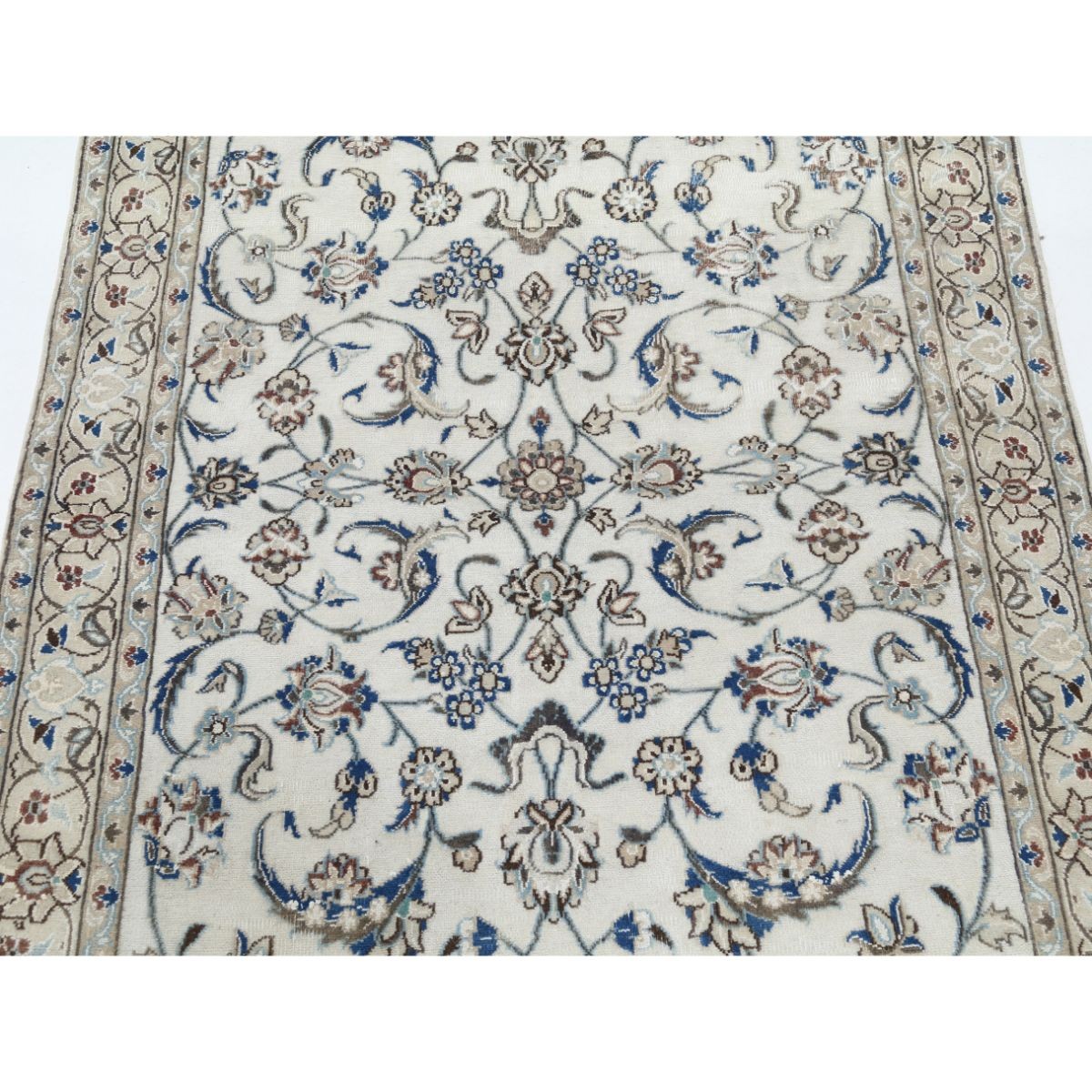Nain 3x5 Handmade Double Knotted Washable Wool Rug - Colorful