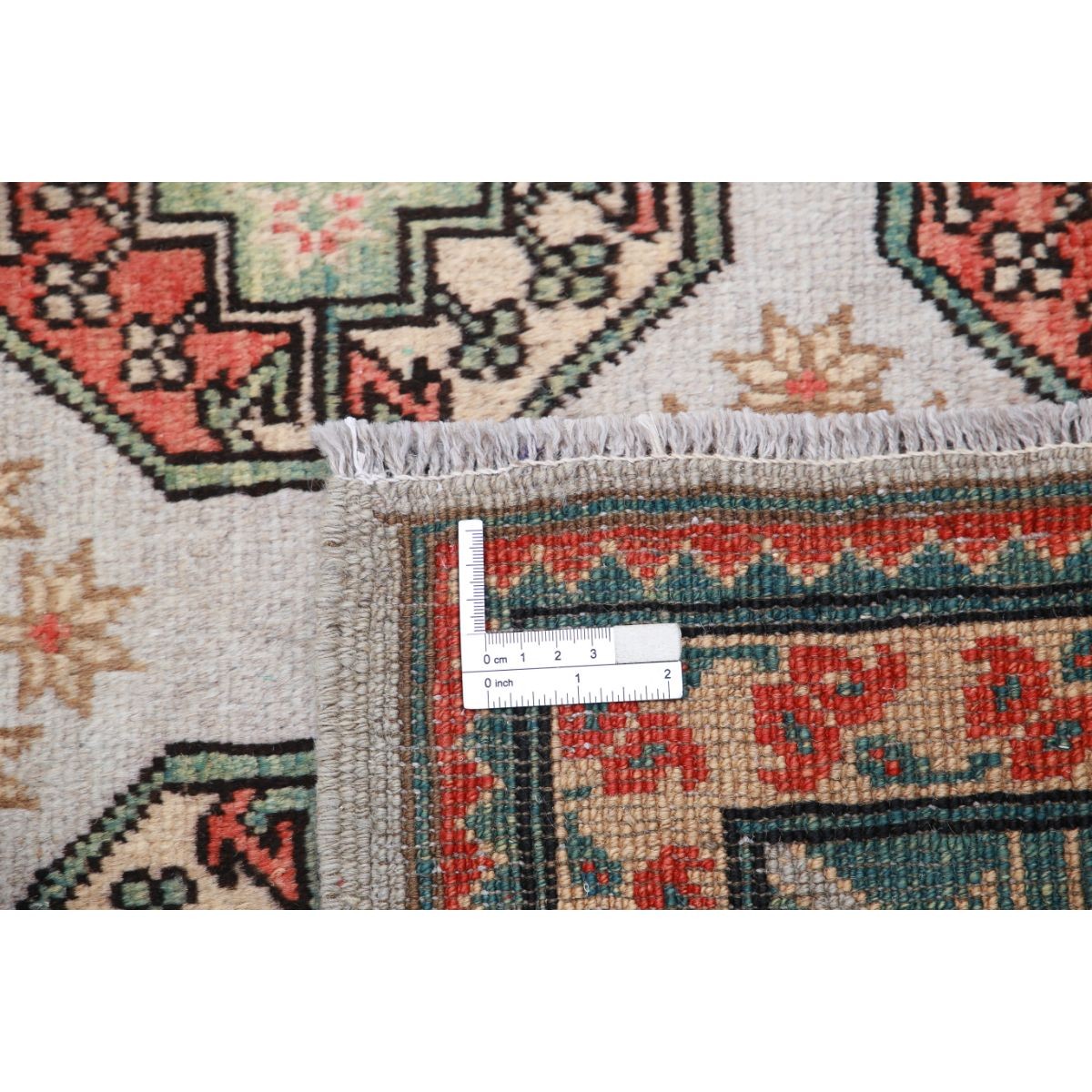 Revival 8x10 Handmade Double Knotted Washable Wool Rug - Colorful