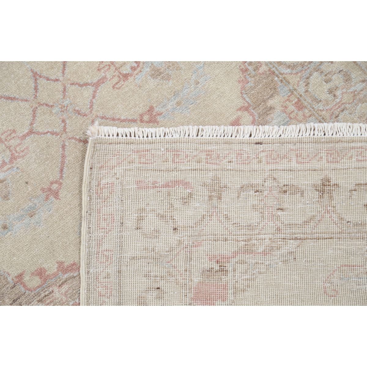 Serenity 3x10 Handmade Double Knotted Washable Wool Runner - Soft Hues