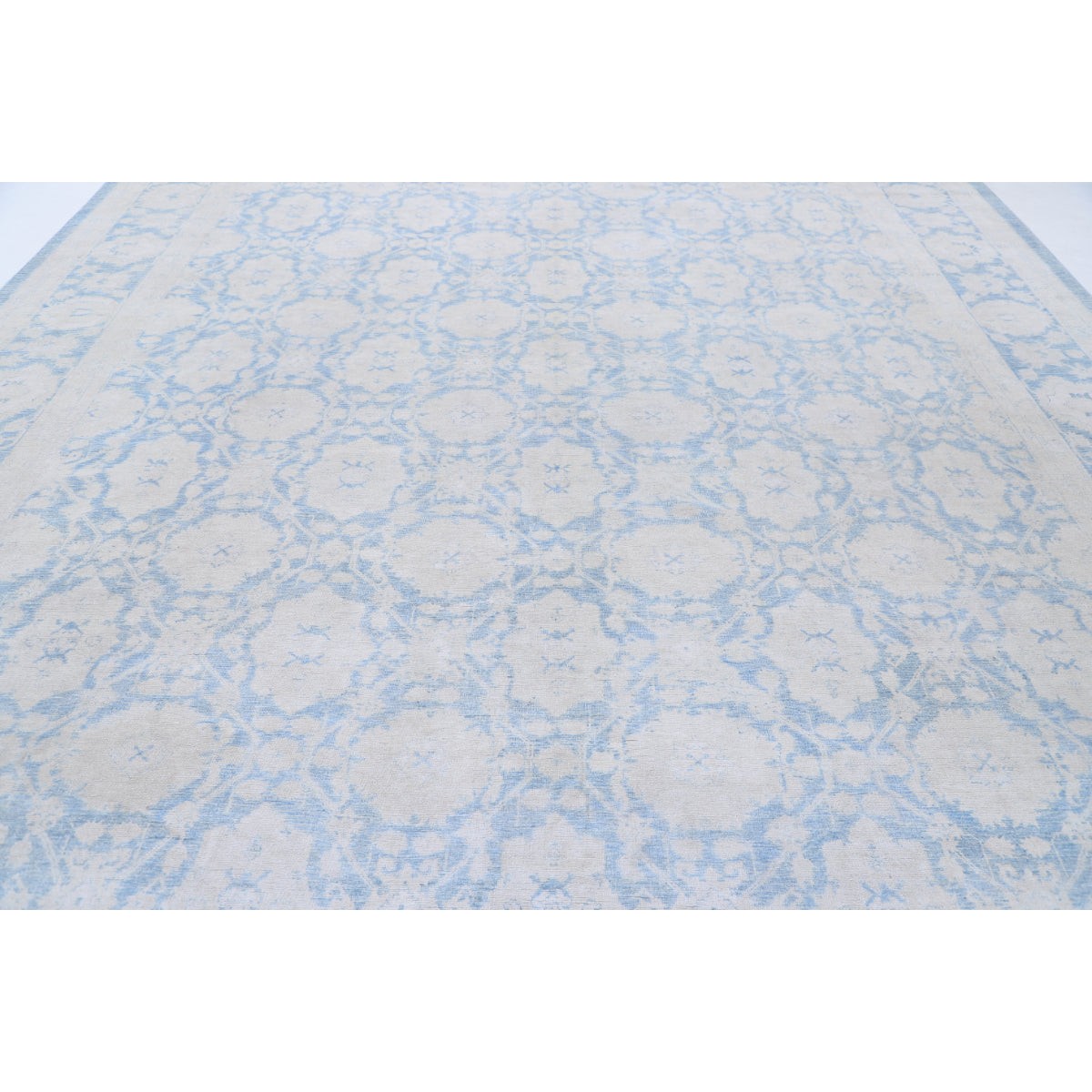 Ziegler 12x17 Handmade Double Knotted Washable Wool Rug - Colorful