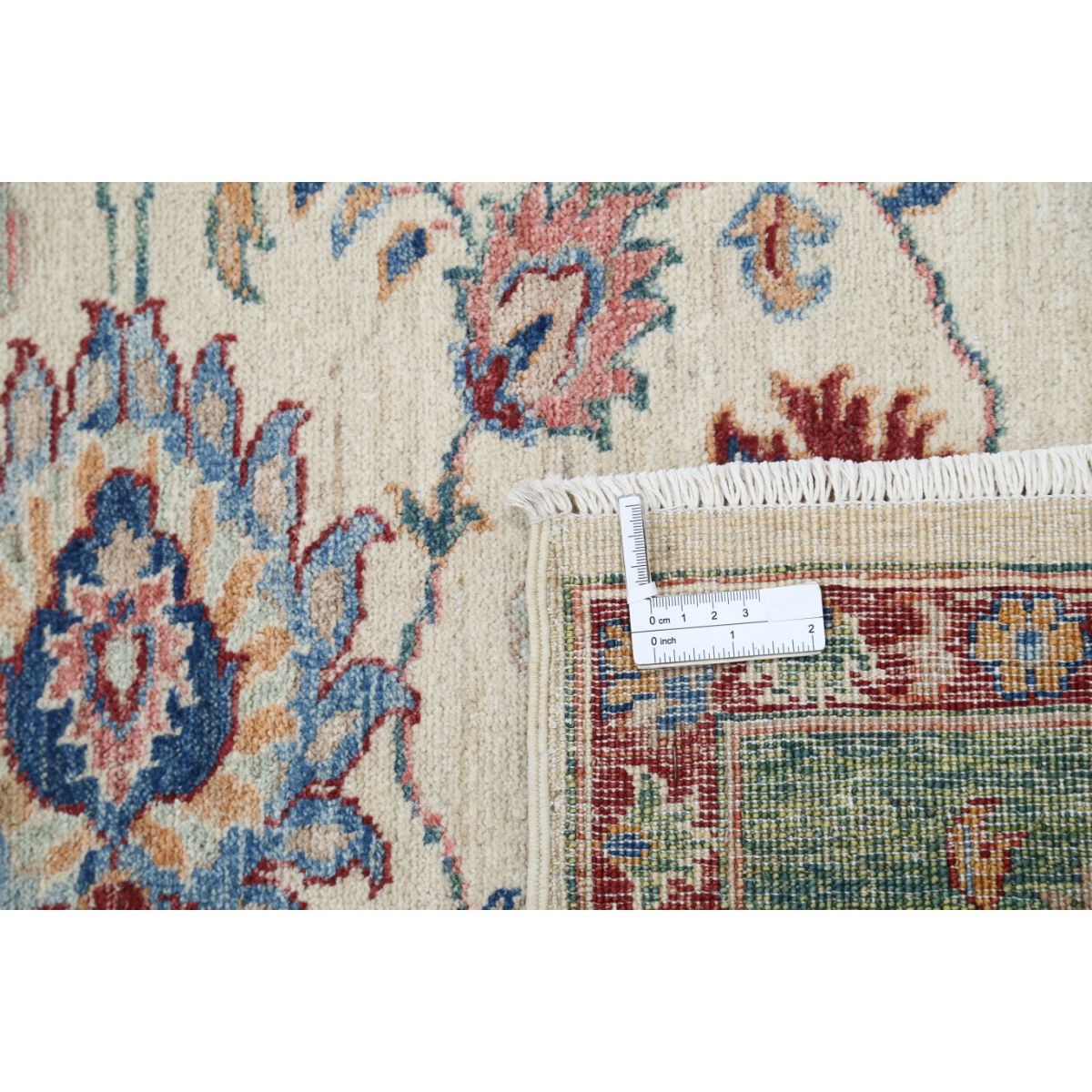 Ziegler 7x9 Handmade Double Knotted Washable Wool Rug - Colorful