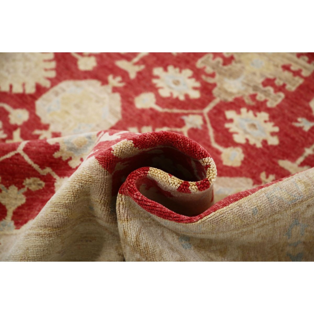 Ziegler 6x8 Handmade Double Knotted Washable Wool Rug - Colorful