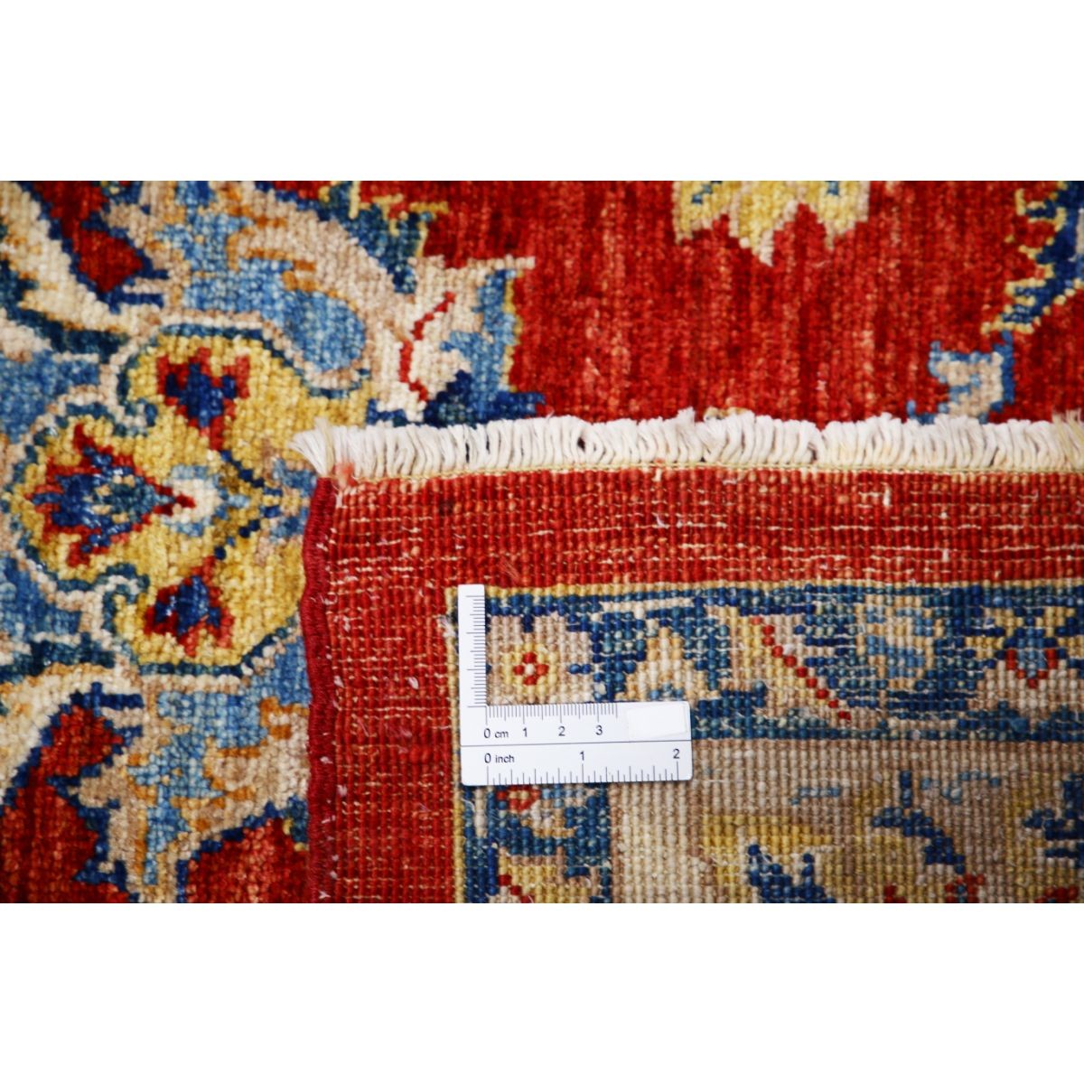 Ziegler 6x8 Handmade Double Knotted Washable Wool Rug - Colorful