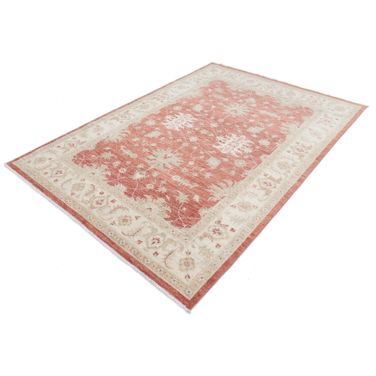Ziegler 6x8 Handmade Double Knotted Washable Wool Rug - Colorful