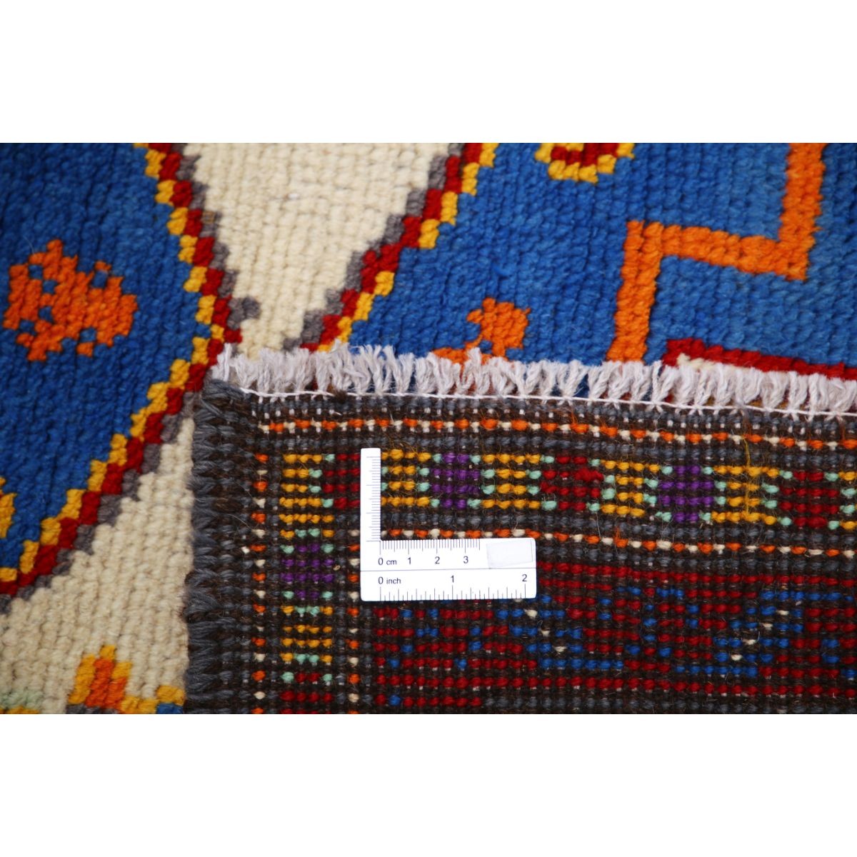 Revival 3x5 Handmade Double Knotted Washable Wool Rug - Colorful