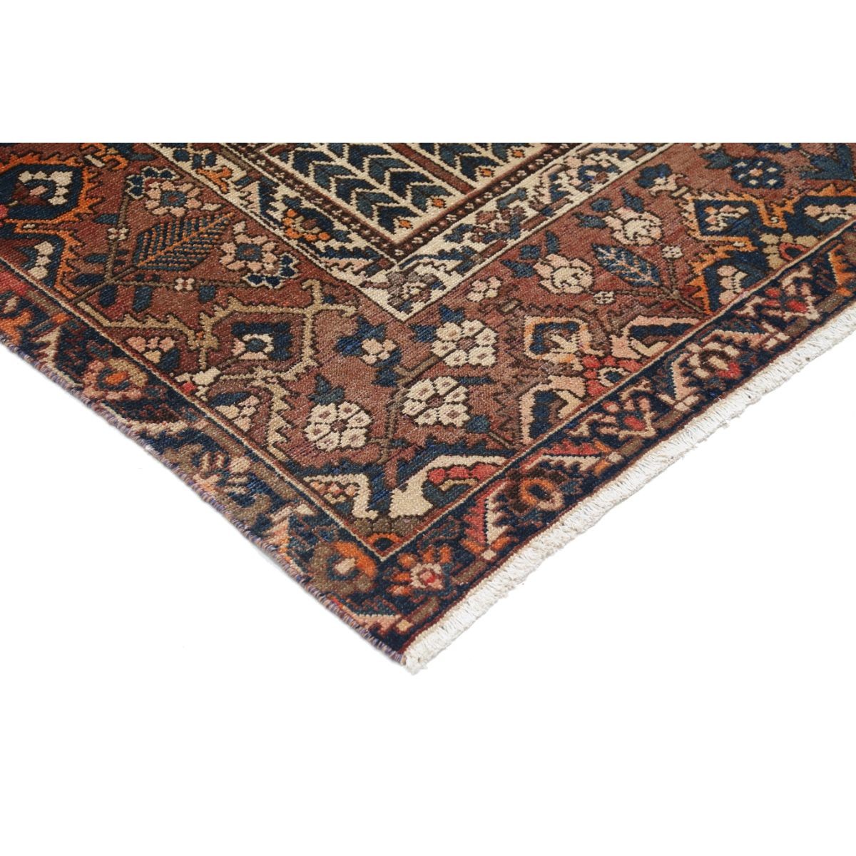 Vintage 10x12 Handmade Double Knotted Washable Wool Rug - Soft Hues