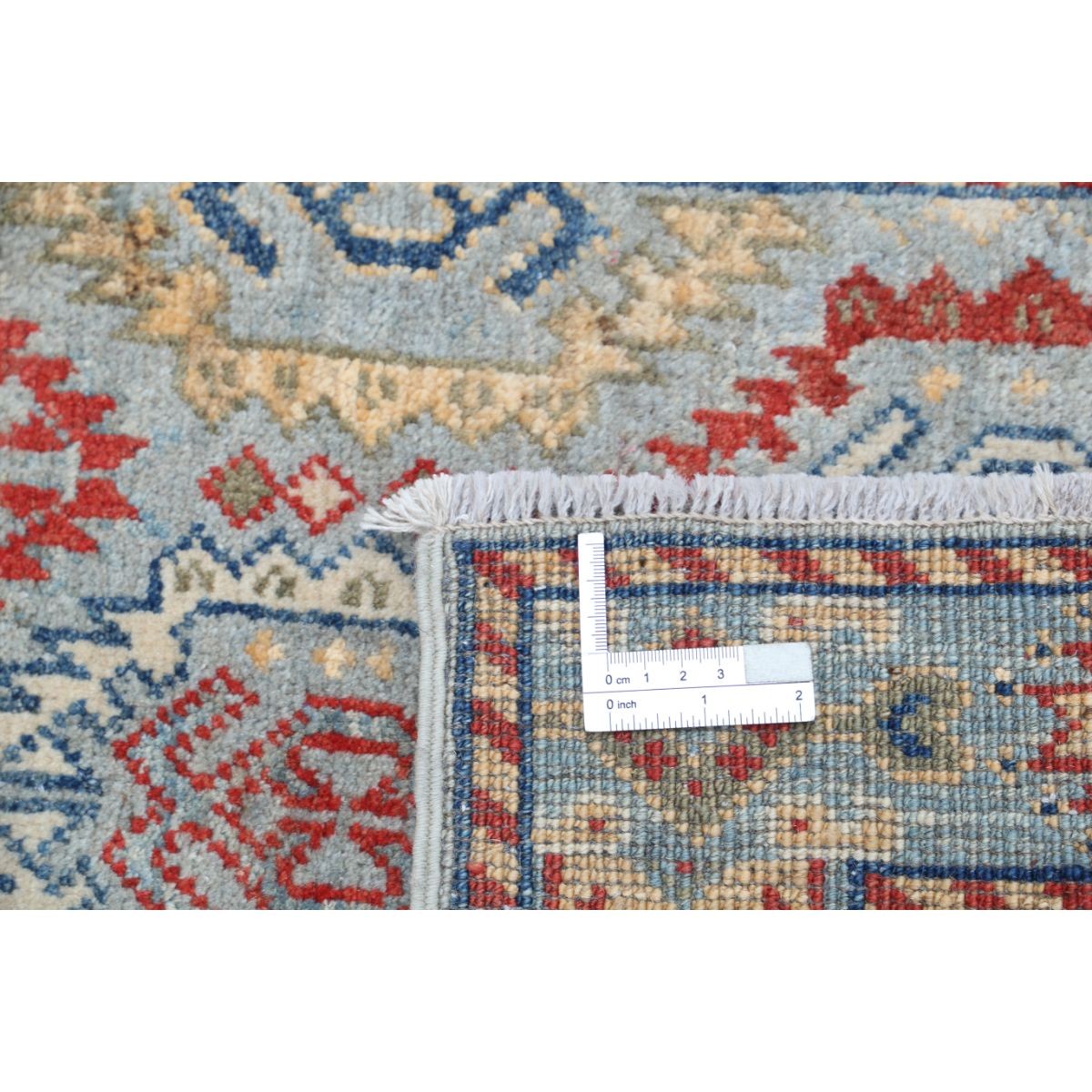 Revival 3x4 Handmade Double Knotted Washable Wool Rug - Colorful
