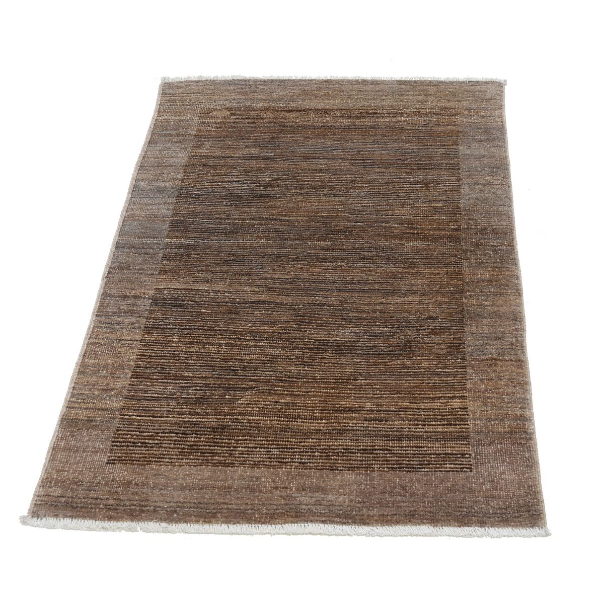 Modcar 3x4 Handmade Double Knotted Washable Wool Rug - Colorful