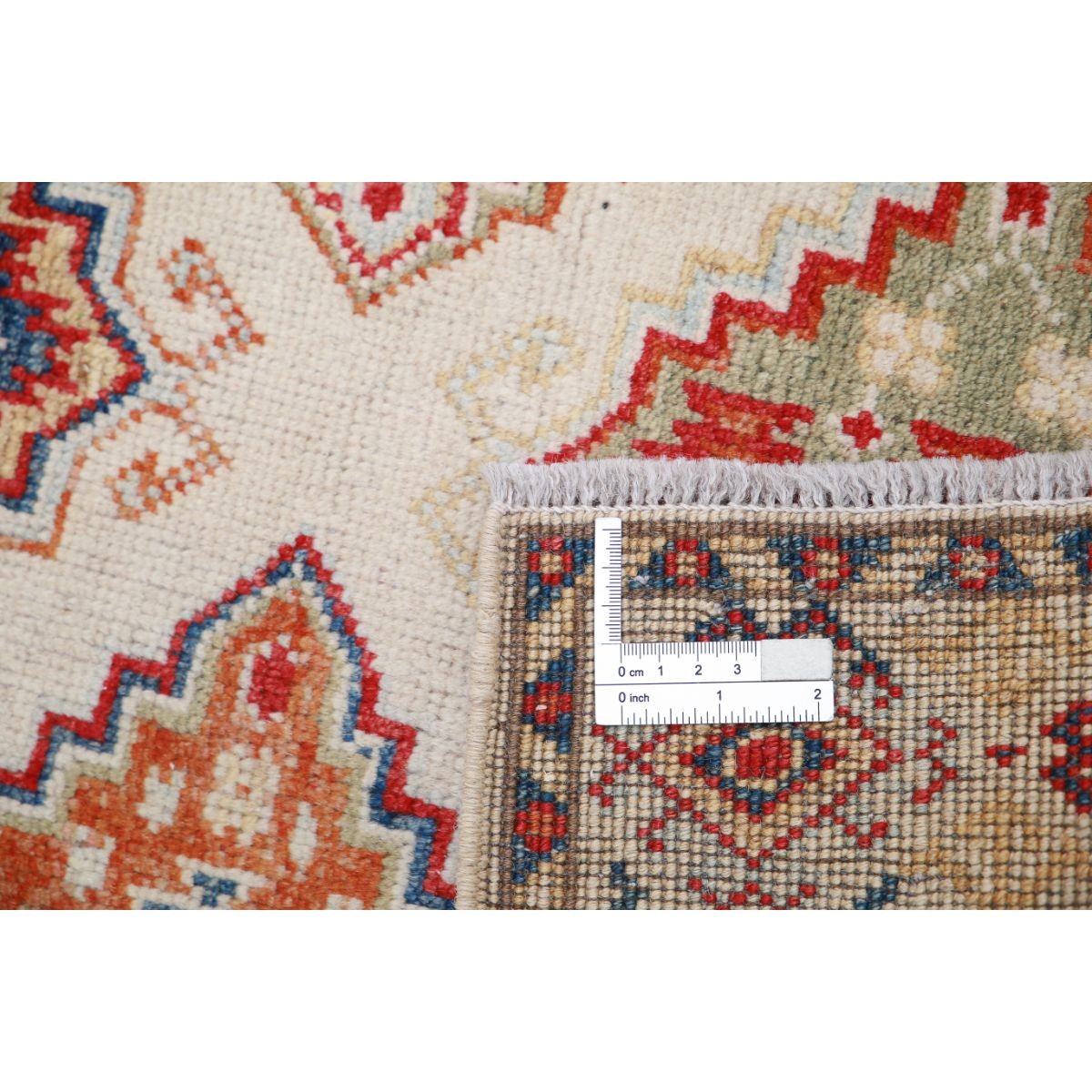Revival 2x3 Handmade Double Knotted Washable Wool Rug - Colorful