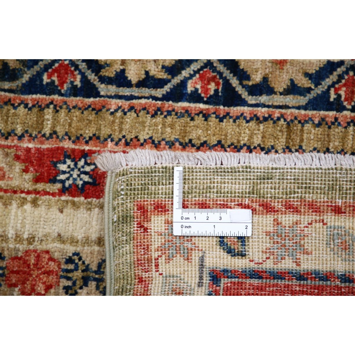 Shaal 5x8 Handmade Double Knotted Washable Wool Rug - Colorful