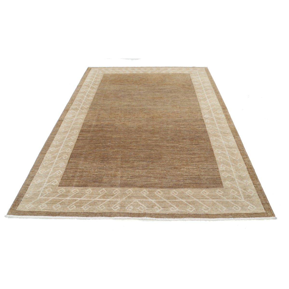 Modcar 6x9 Handmade Double Knotted Washable Wool Rug - Colorful