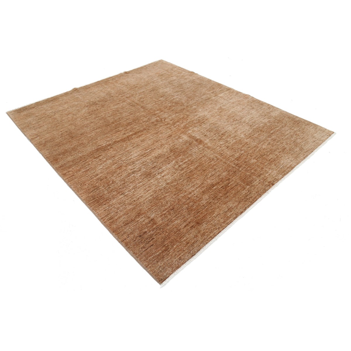 Modcar 7x8 Handmade Double Knotted Washable Wool Rug - Colorful