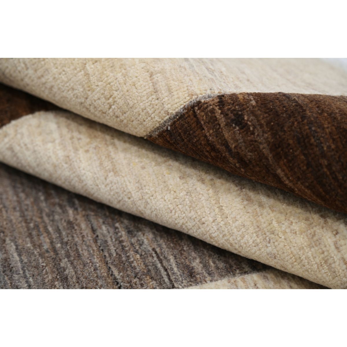Modcar 5x8 Handmade Double Knotted Washable Wool Rug - Colorful
