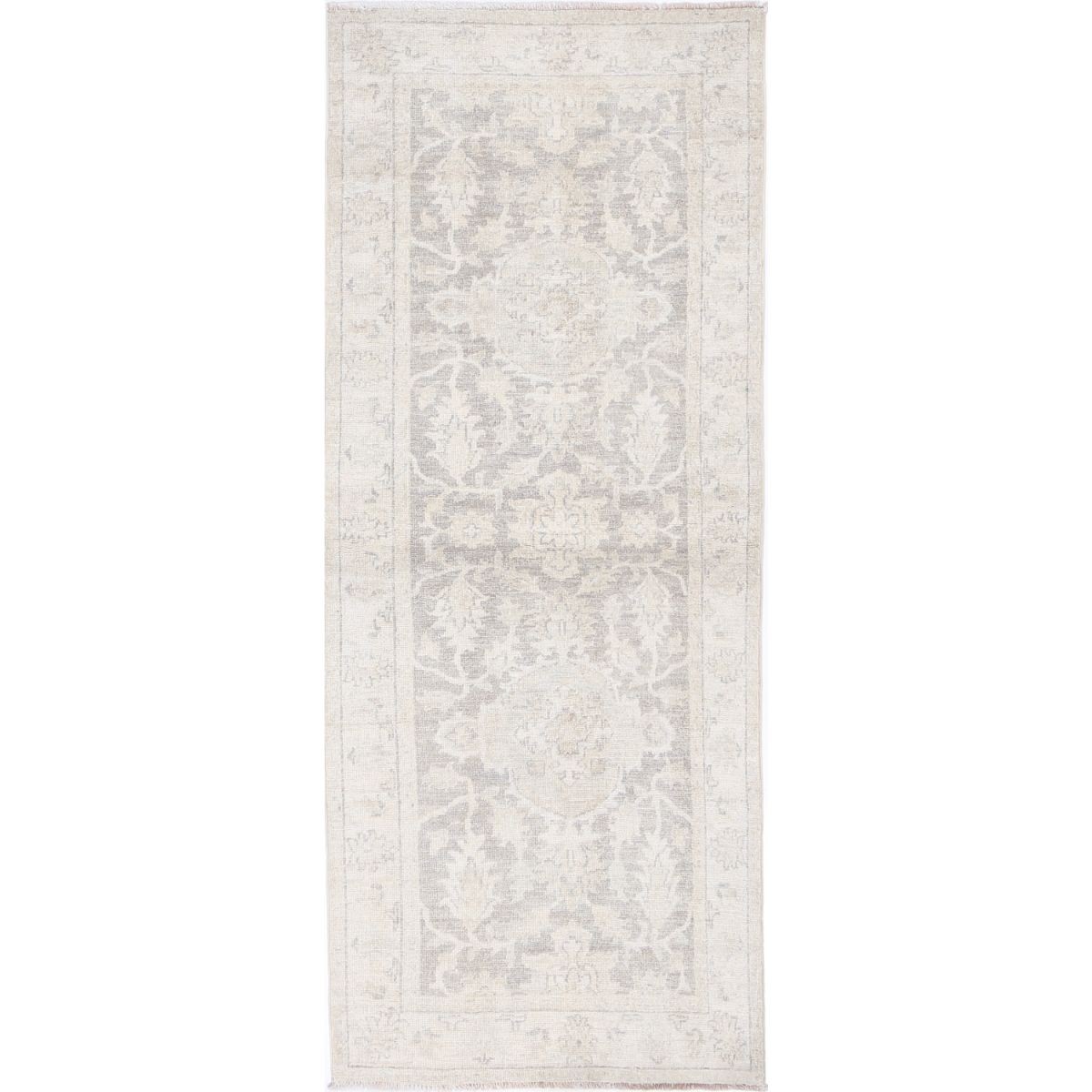 Serenity 2x6 Handmade Double Knotted Washable Wool Runner - Soft Hues