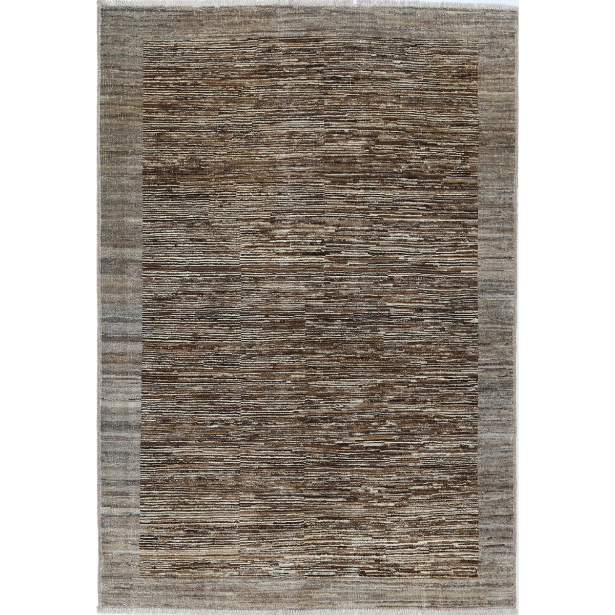 Modcar 3x5 Handmade Double Knotted Washable Wool Rug - Colorful