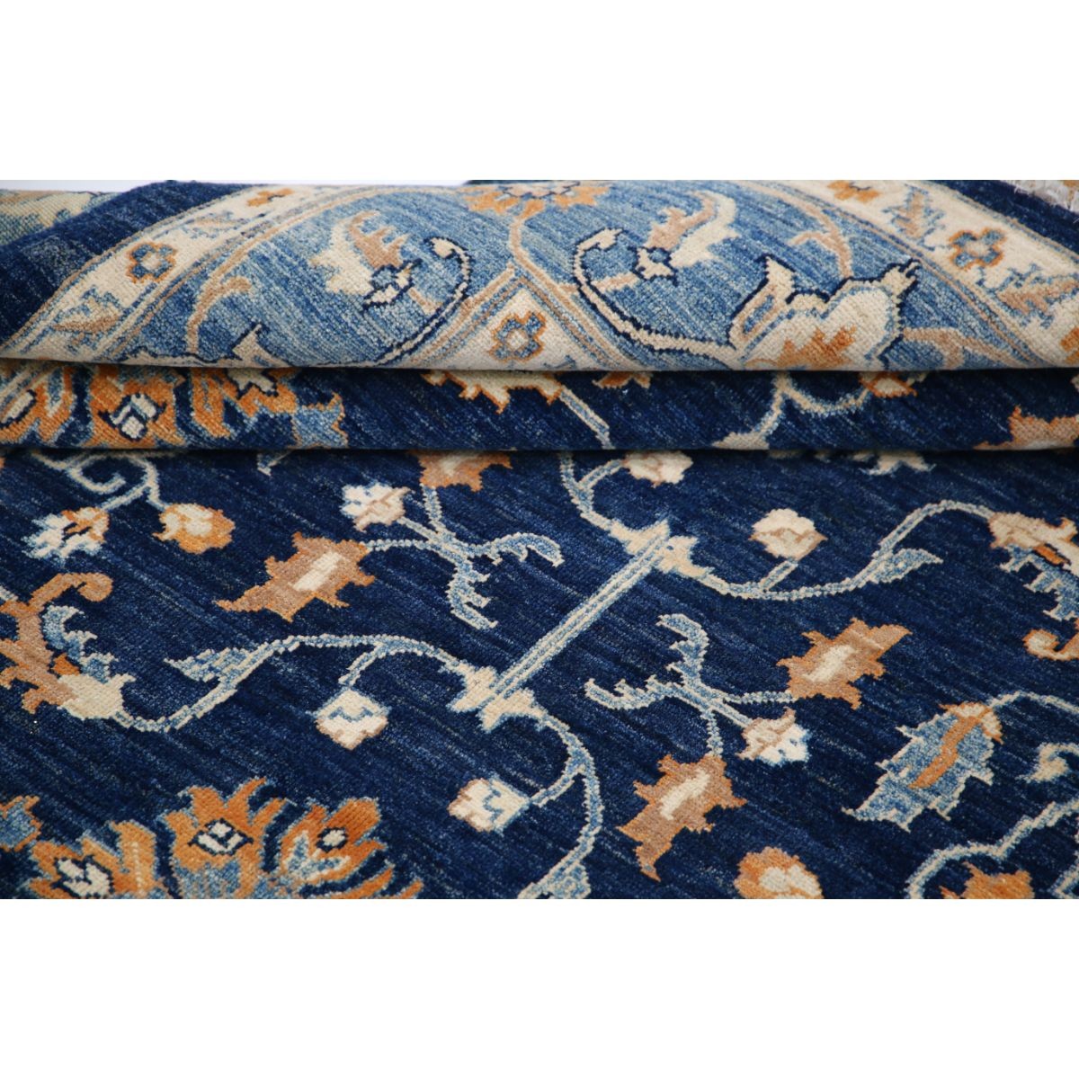 Ziegler 6x9 Handmade Double Knotted Washable Wool Rug - Colorful