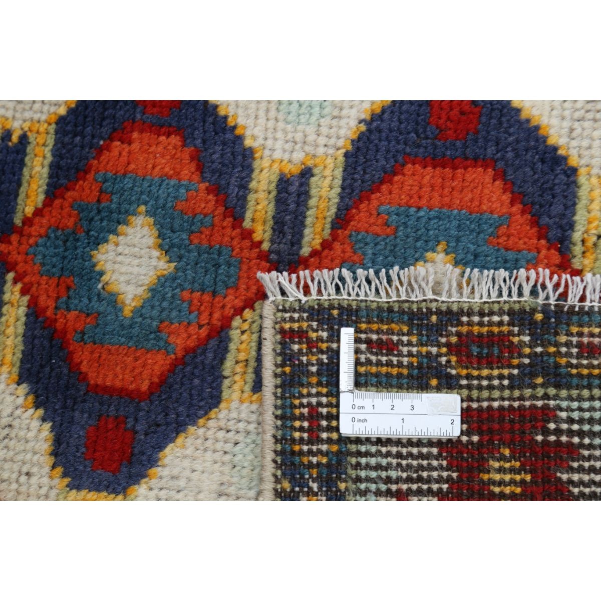 Revival 3x5 Handmade Double Knotted Washable Wool Rug - Colorful