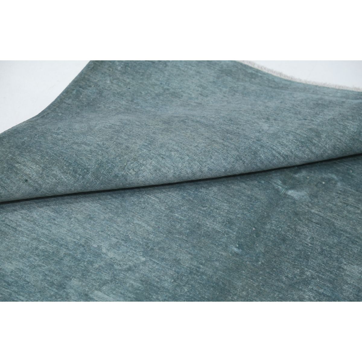 Fine 5x7 Handmade Double Knotted Washable Wool Rug - Monochormatic