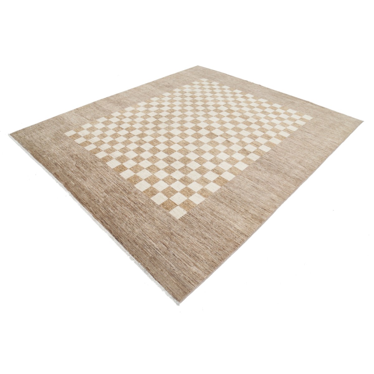 Modcar 8x10 Handmade Double Knotted Washable Wool Rug - Colorful