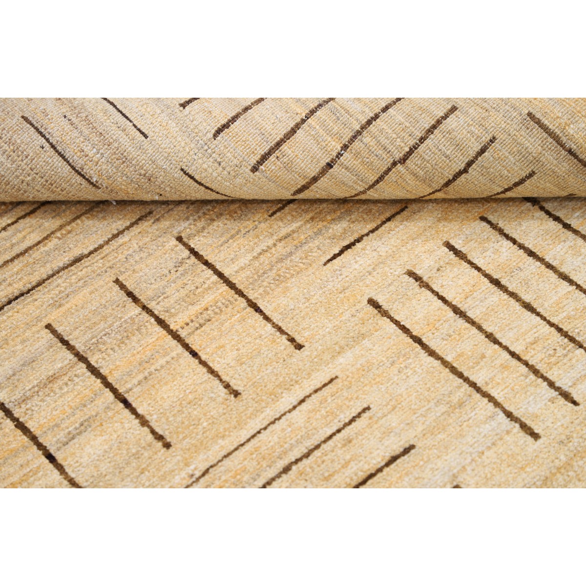 Modcar 7x10 Handmade Double Knotted Washable Wool Rug - Colorful