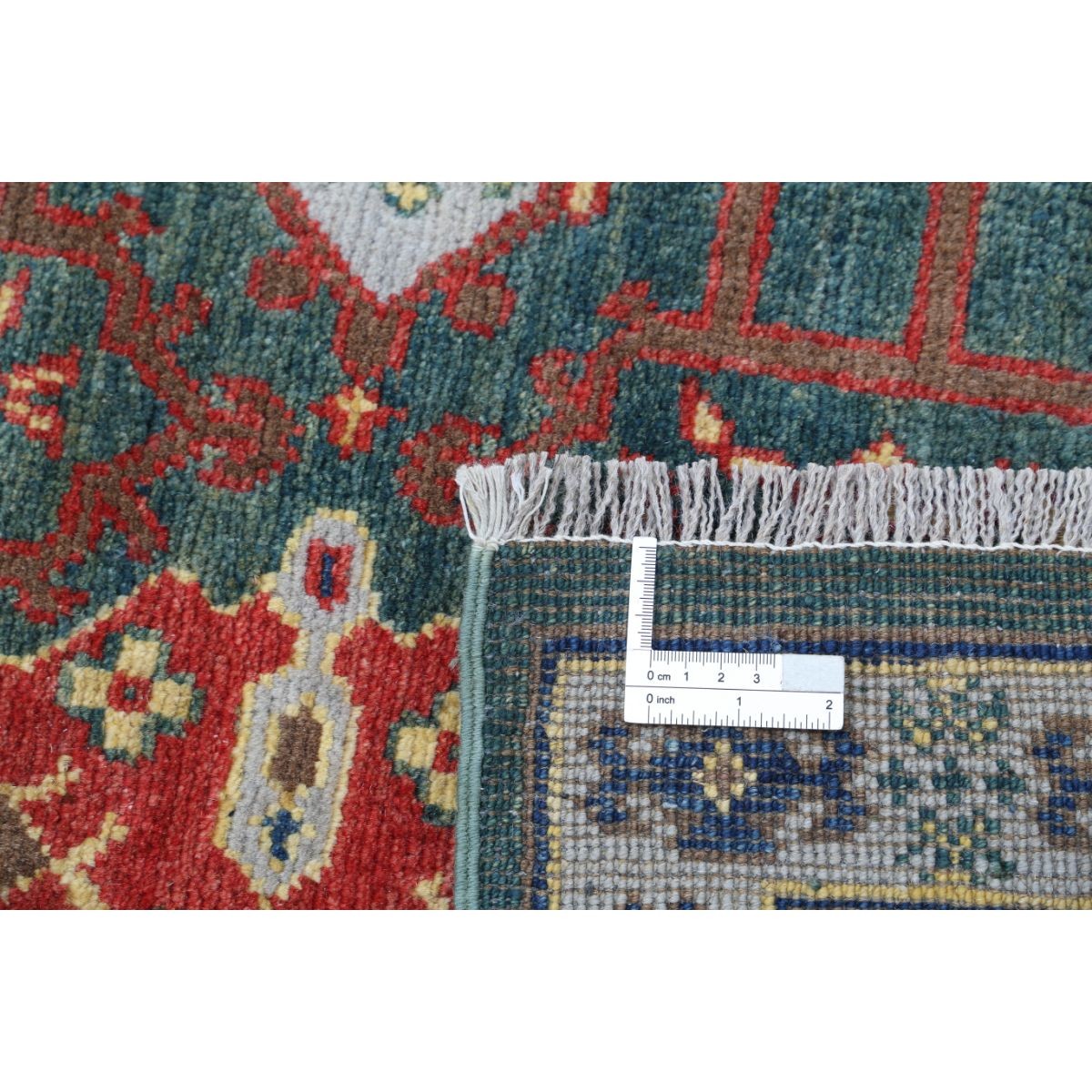 Revival 8x11 Handmade Double Knotted Washable Wool Rug - Colorful