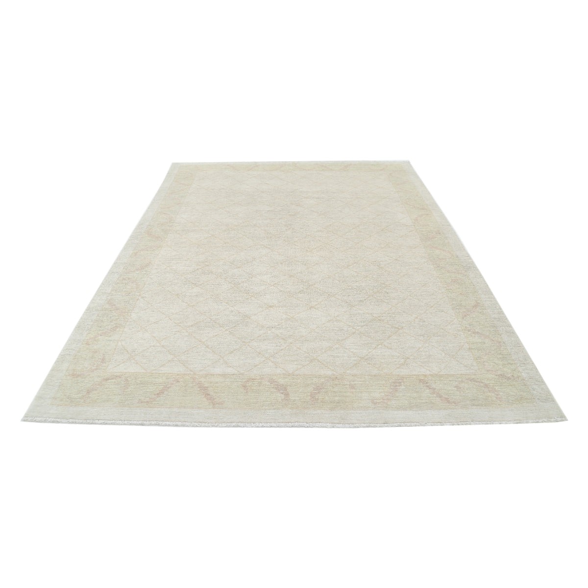 Modcar 7x9 Handmade Double Knotted Washable Wool Rug - Colorful