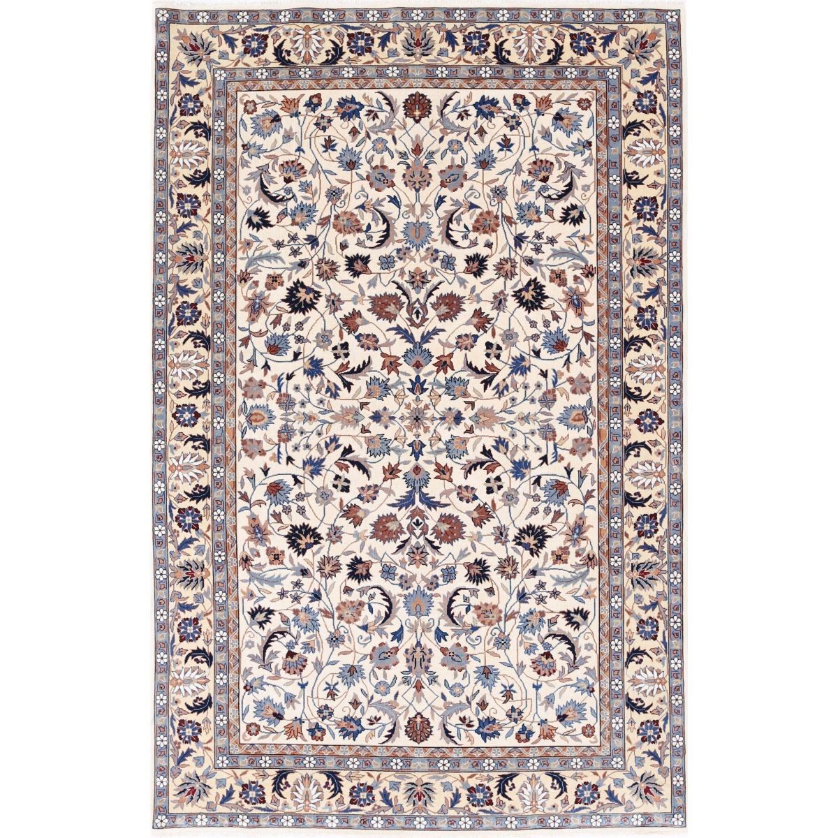 Heritage 5x8 Handmade Double Knotted Washable Wool Rug - Colorful
