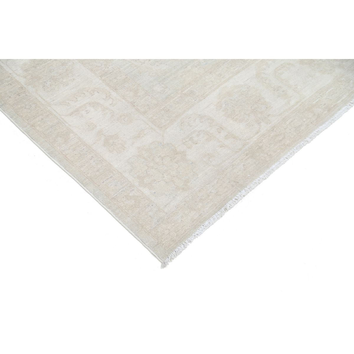 Serenity 6x10 Handmade Double Knotted Washable Wool Rug - Soft Hues