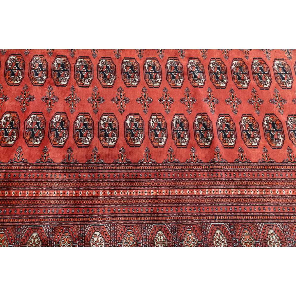 Bokhara 12x18 Handmade Double Knotted Washable Wool Rug - Colorful