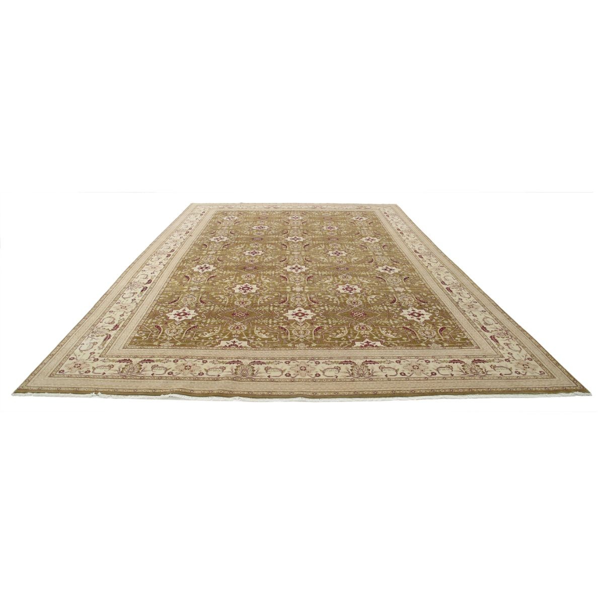 Ziegler 10x14 Handmade Double Knotted Washable Wool Rug - Colorful