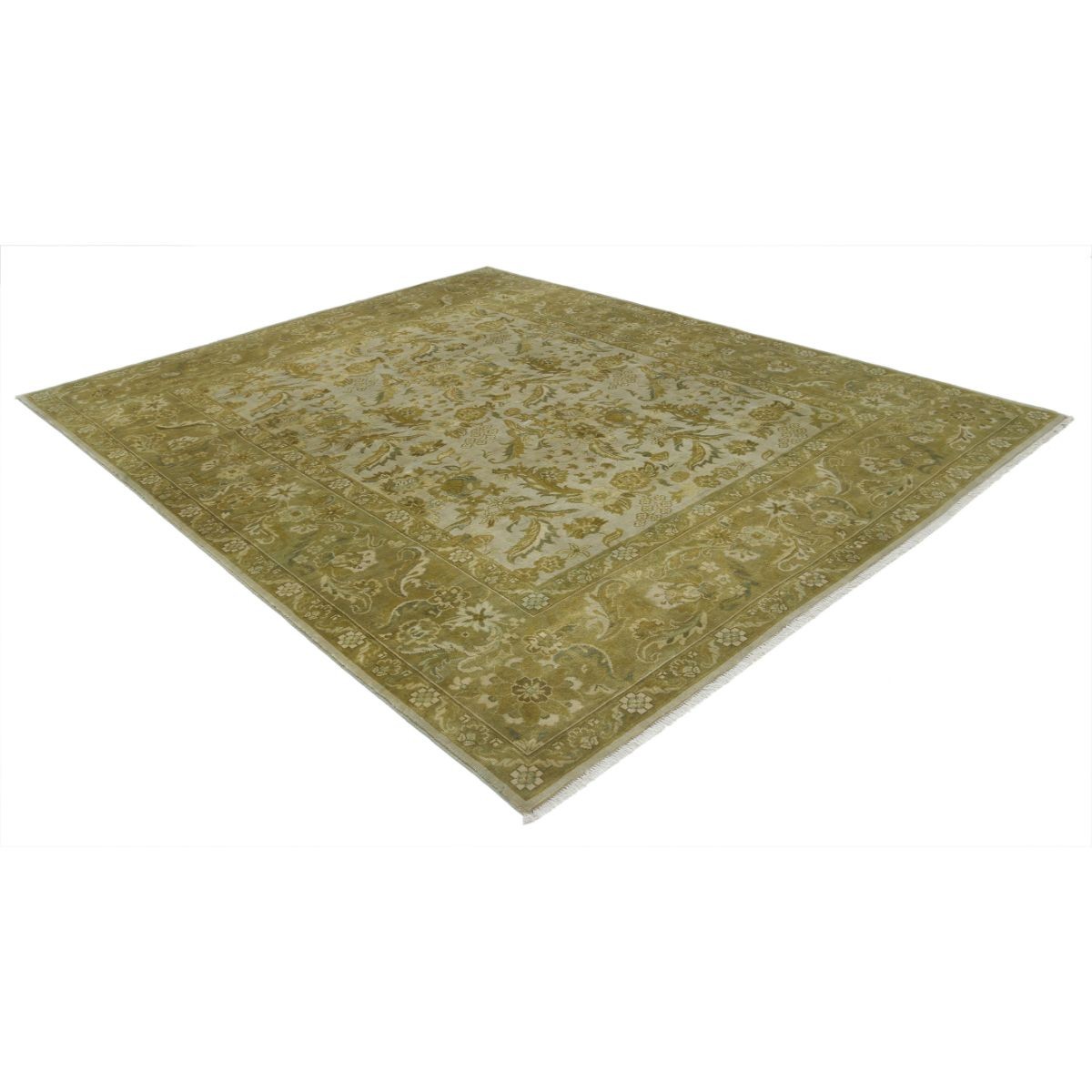 Ziegler 8x10 Handmade Double Knotted Washable Wool Rug - Colorful