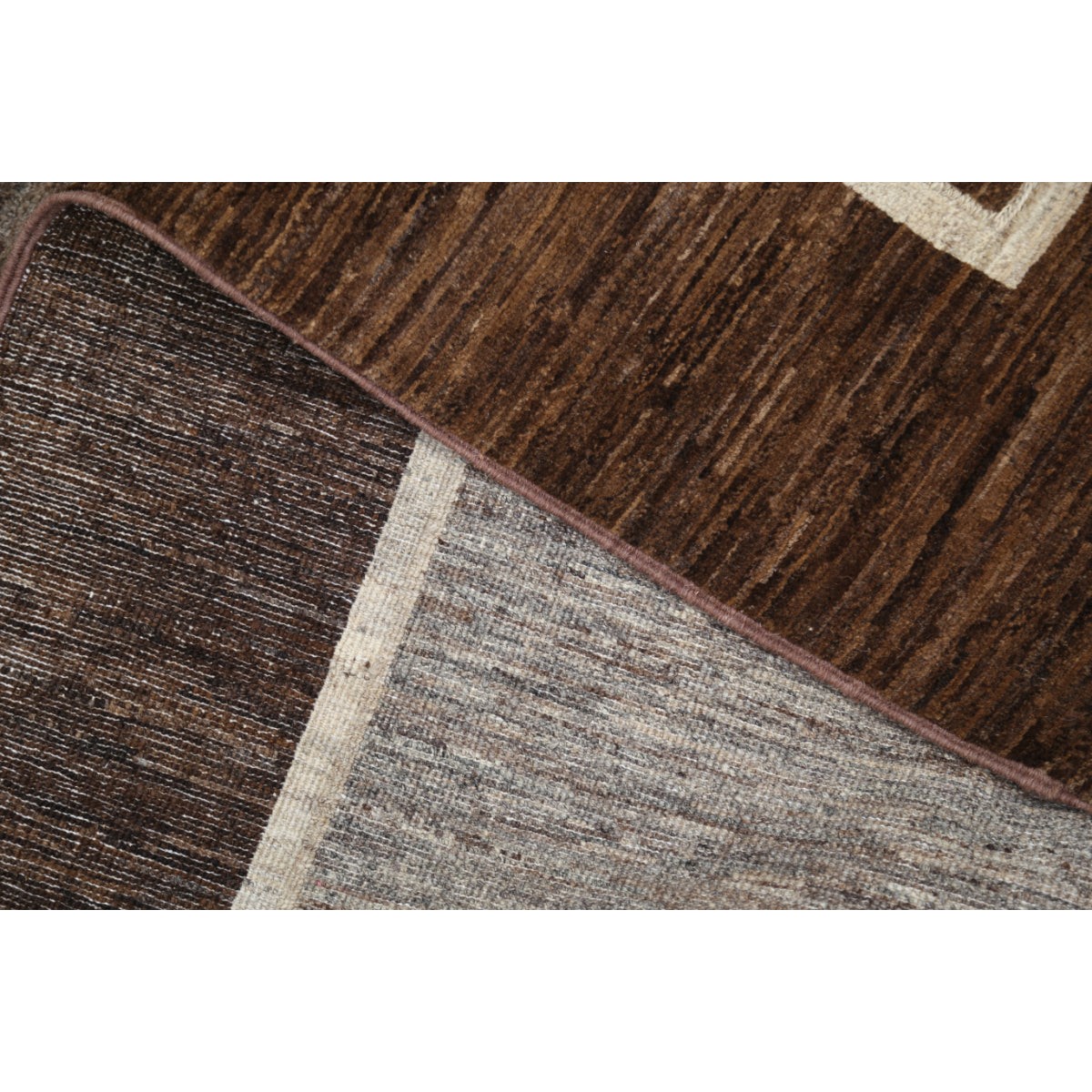 Modcar 6x8 Handmade Double Knotted Washable Wool Rug - Colorful