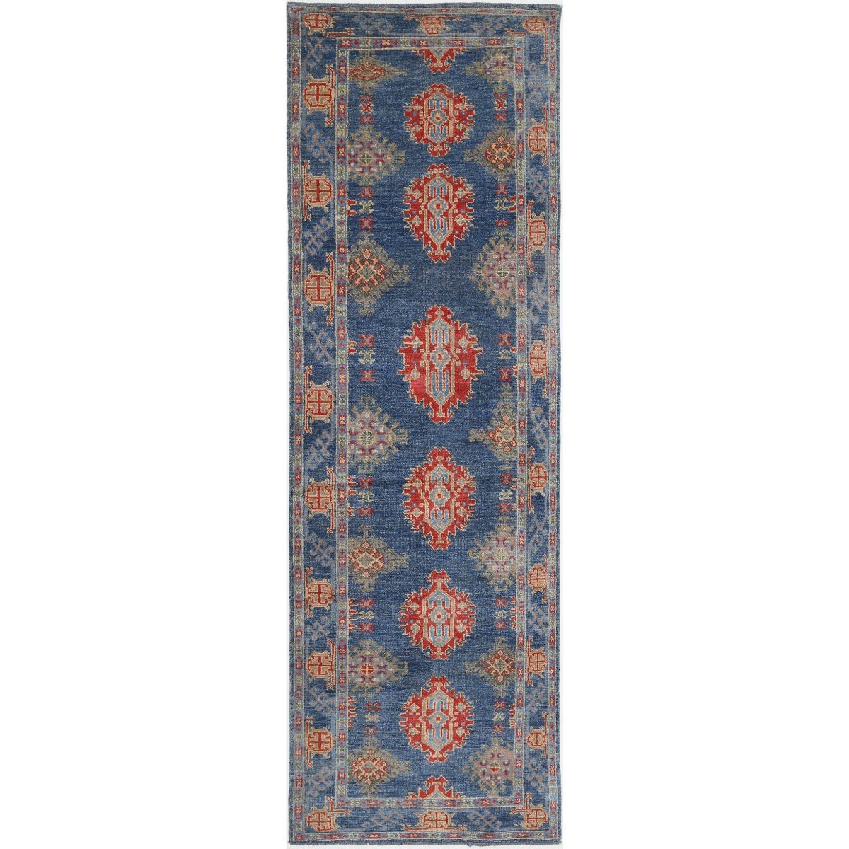 Revival 3x10 Handmade Double Knotted Washable Wool Runner - Colorful