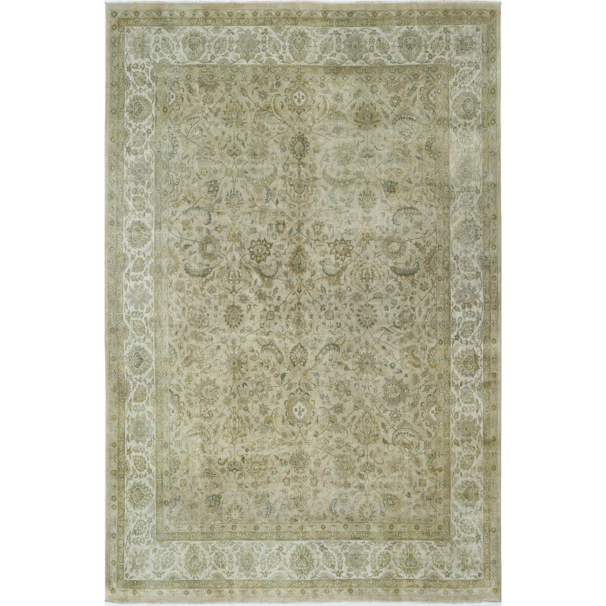 Ziegler 12x17 Handmade Double Knotted Washable Wool Rug - Colorful