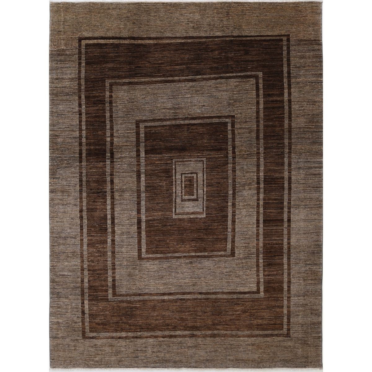Modcar 6x9 Handmade Double Knotted Washable Wool Rug - Colorful