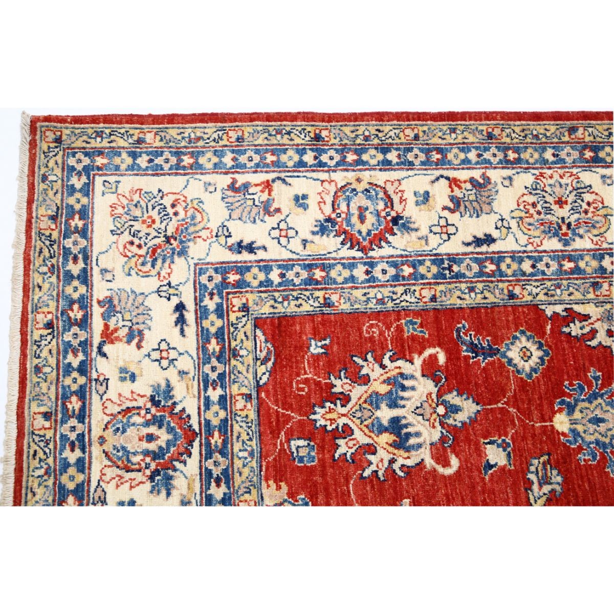Ziegler 6x8 Handmade Double Knotted Washable Wool Rug - Colorful