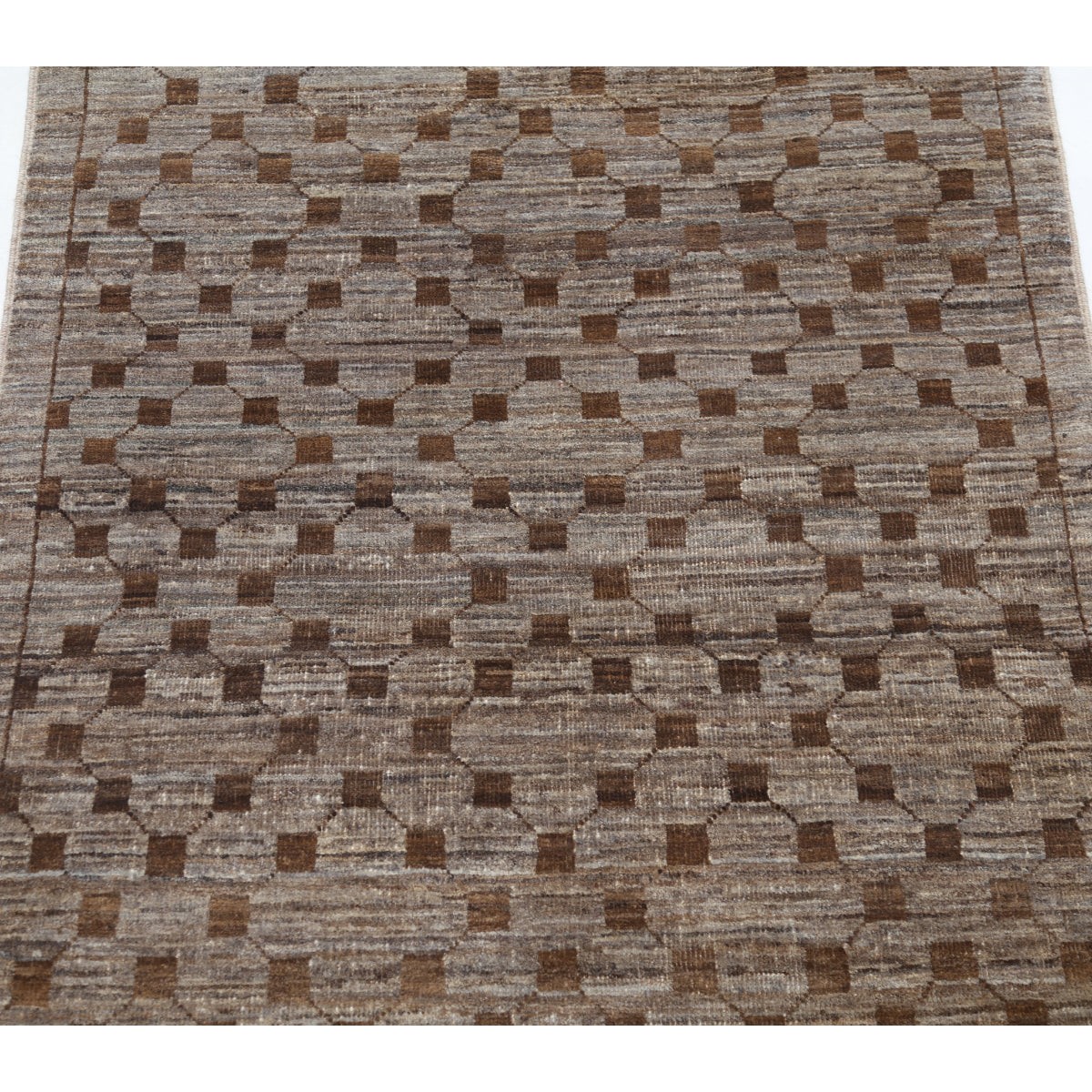 Modcar 3x5 Handmade Double Knotted Washable Wool Rug - Colorful