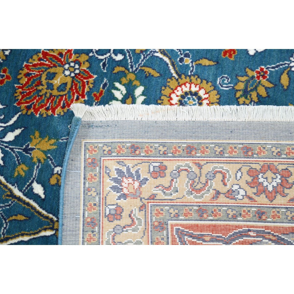 Gulshan 9x12 Machine-Made Washable Wool Rug - Colorful