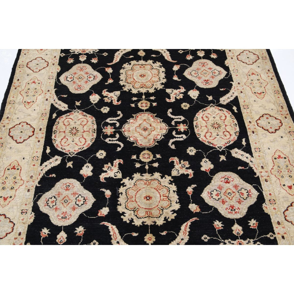 Ziegler 5x7 Handmade Double Knotted Washable Wool Rug - Colorful