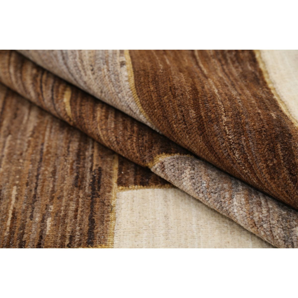 Modcar 7x9 Handmade Double Knotted Washable Wool Rug - Colorful
